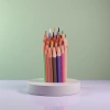 أقلام رصاص ملونة بألوان خشبية متينة، 24 ألبالألوان للرسم، ومصممة خصيصا لفنون الأطفال الأطفال Application Scenario